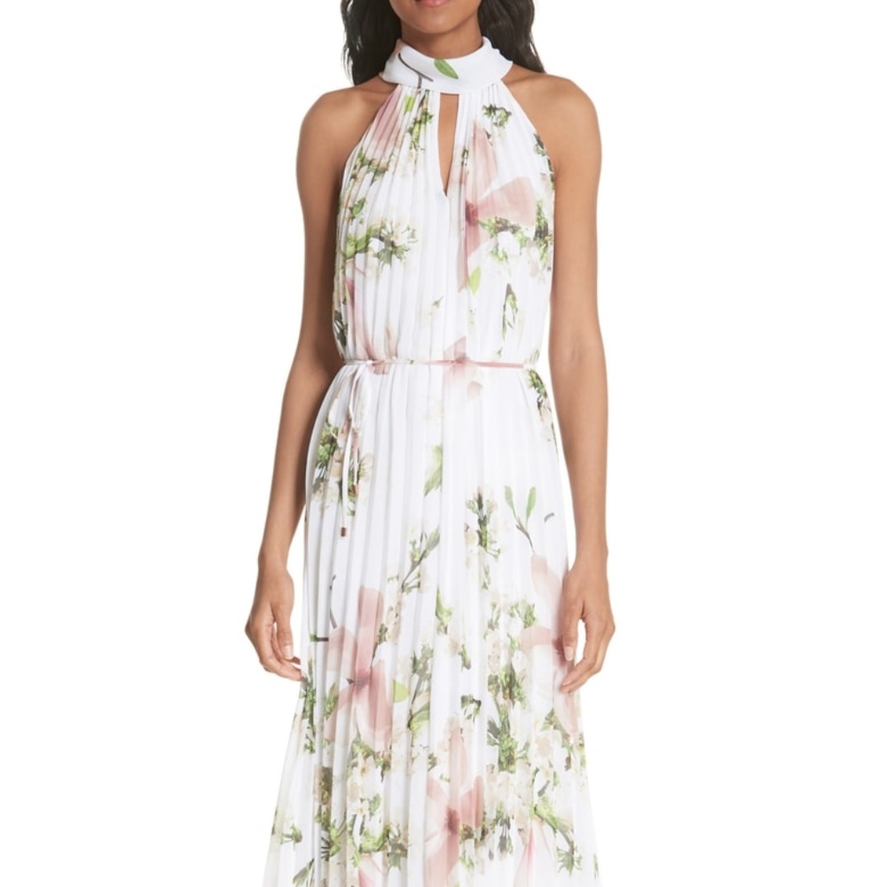 Harmony Fine Pleat Maxi Dress in Women